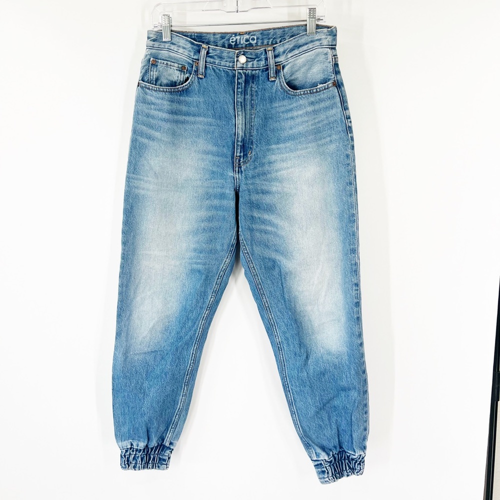 Etica Cora High Rise Jogger Jeans